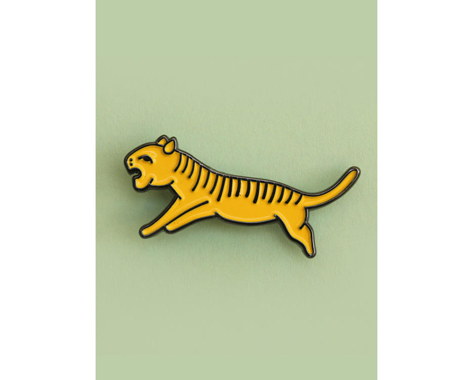 boris enamel pin